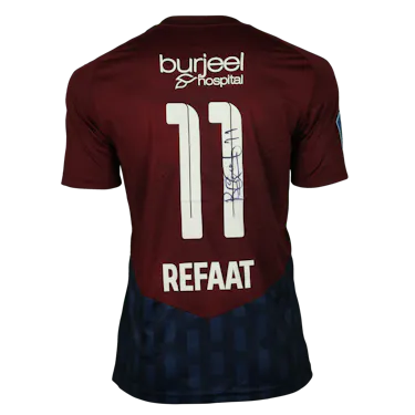 来自Al Wahda的Ahmed Refaat球衣