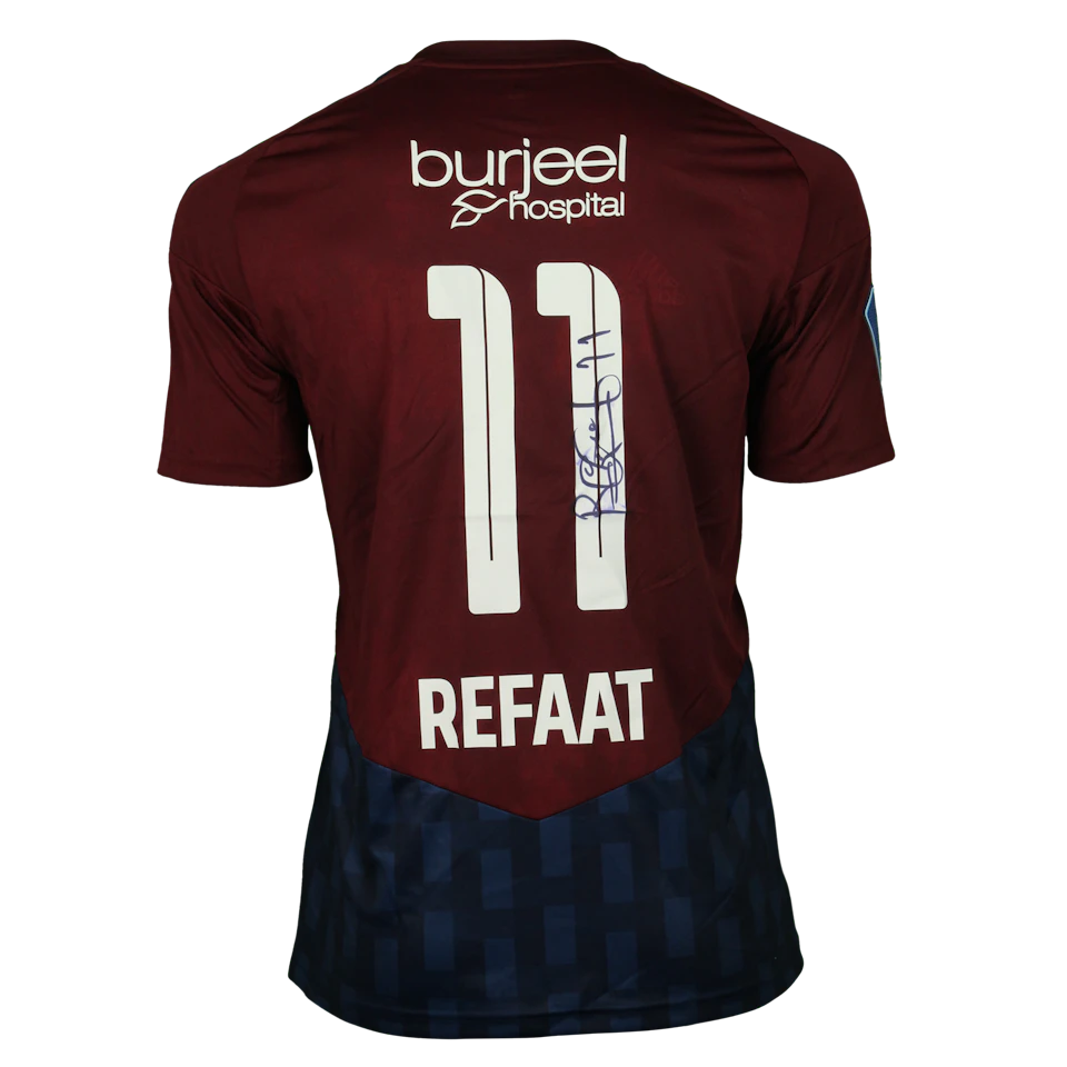 来自Al Wahda的Ahmed Refaat球衣