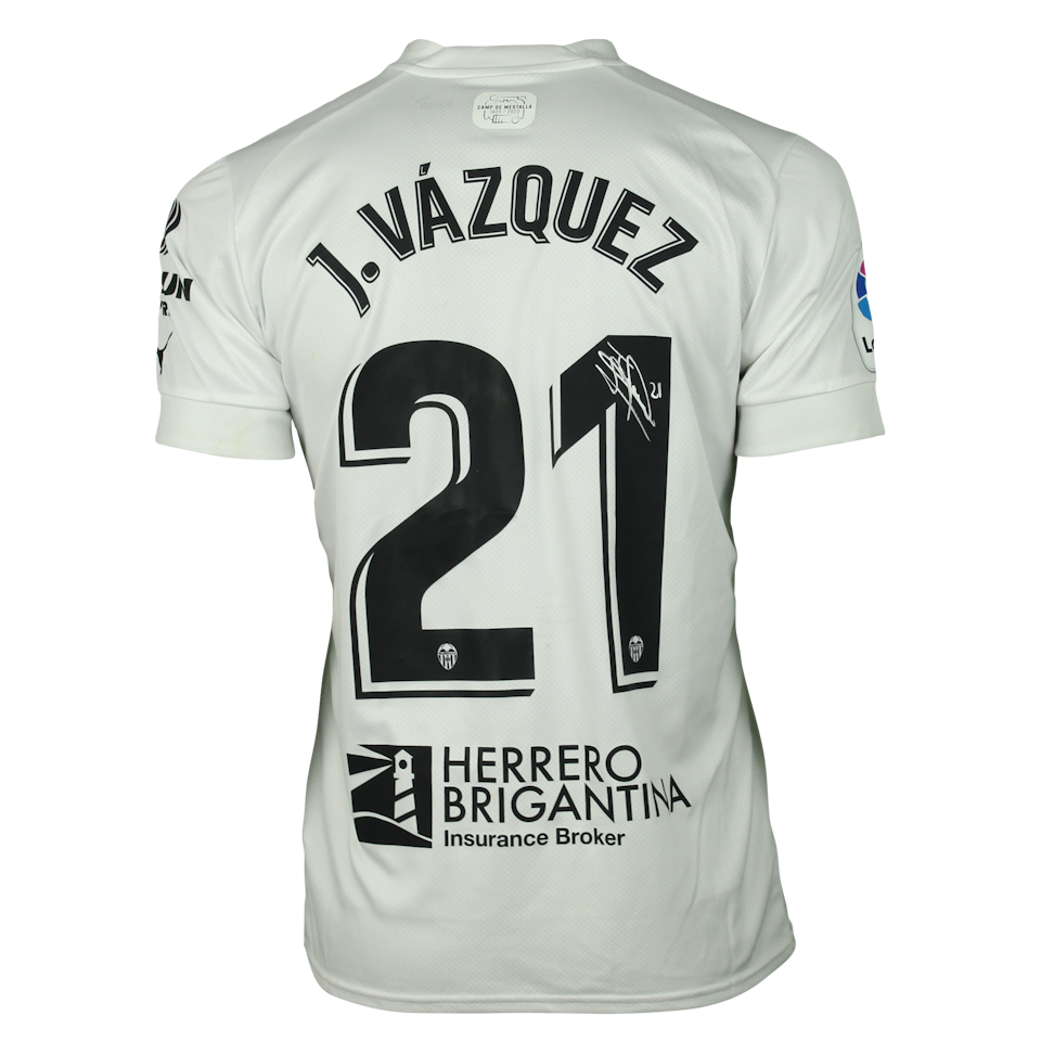 Jesús Vázquez Valencia CF jersey