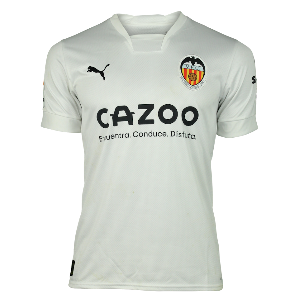 Hugo Guillamón Valencia CF shirt