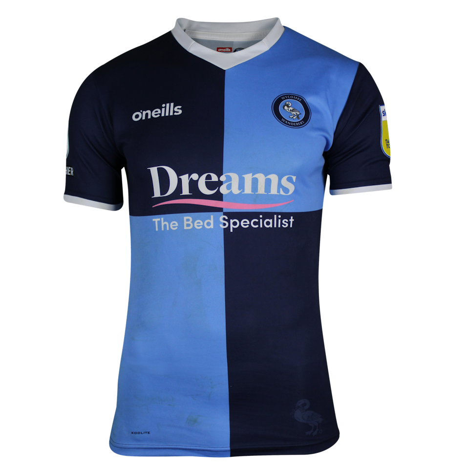 Jason McCarthy Wycombe Wanderers shirt