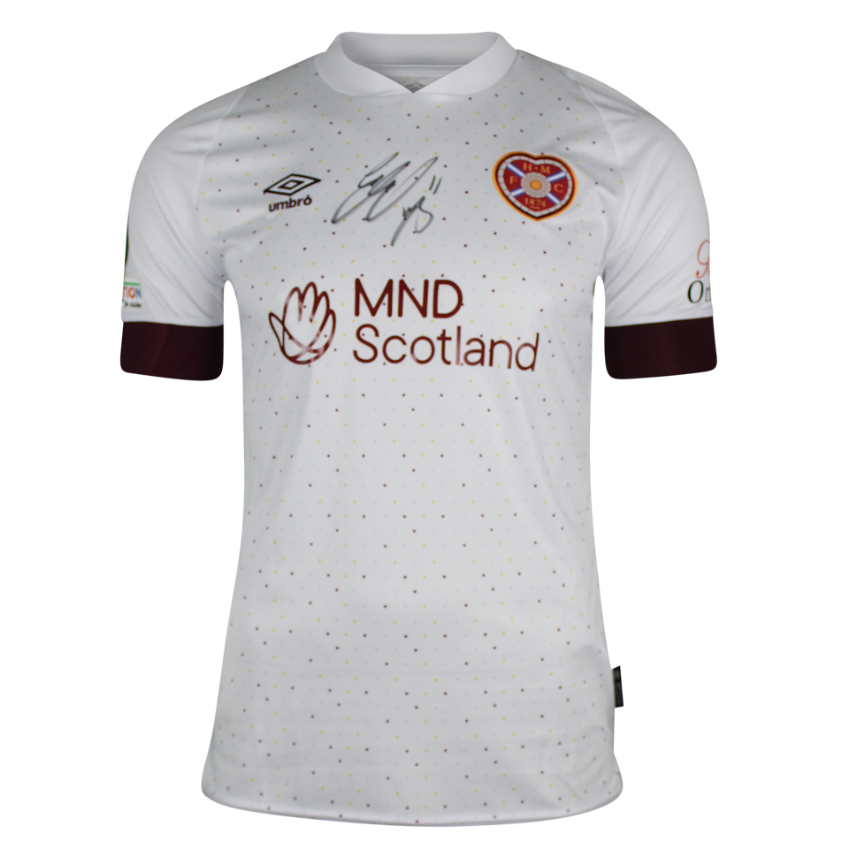 Gary Mackay-Steven Heart of Midlothian shirt