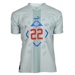 Squad Signed Shirt | Iceland National Team