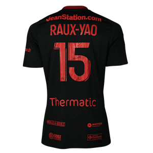 Rodez Aveyron Football 팀의 Serge Philippe Raux Yao 셔츠