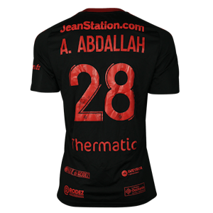 Rodez Aveyron Football 팀의 Abdel Hakim Abdallah 셔츠