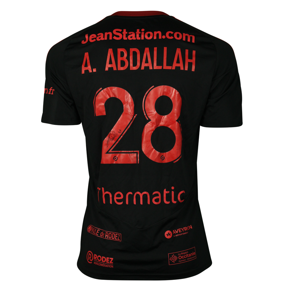 Rodez Aveyron Football 팀의 Abdel Hakim Abdallah 셔츠