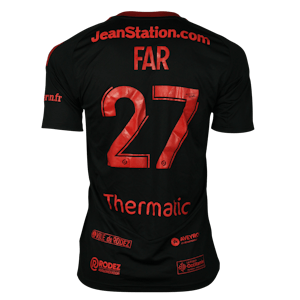 Hatim Far Rodez Aveyron Football shirt
