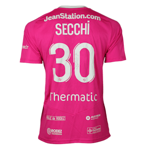 Maillot de Thomas Secchi (Rodez Aveyron Football)