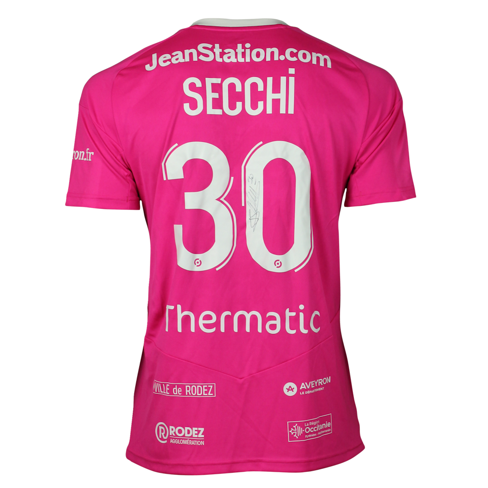 Maillot de Thomas Secchi (Rodez Aveyron Football)