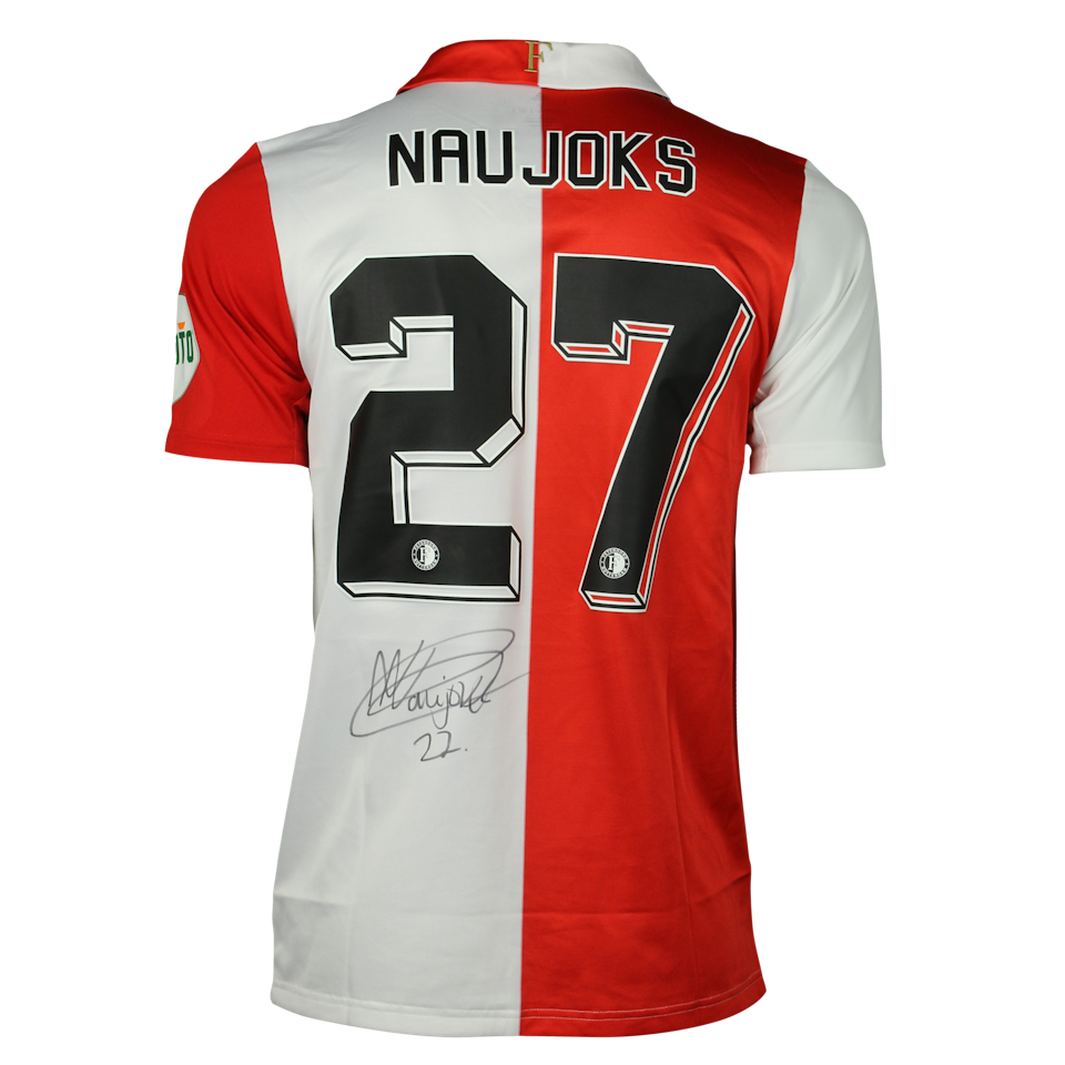 Noah Naujoks Feyenoord のシャツ