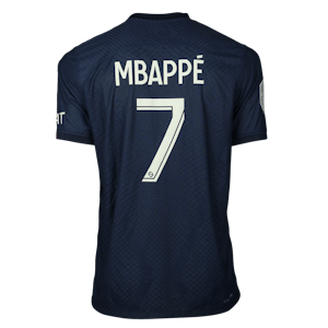 Kylian Mbappé  Paris Saint-Germain shirt