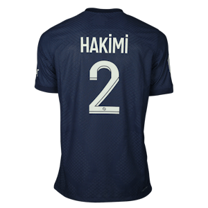 Achraf Hakimi Mouh Paris Saint-Germain shirt