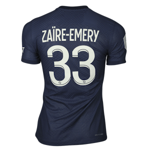 Warren Zaire Emery Paris Saint-Germain shirt