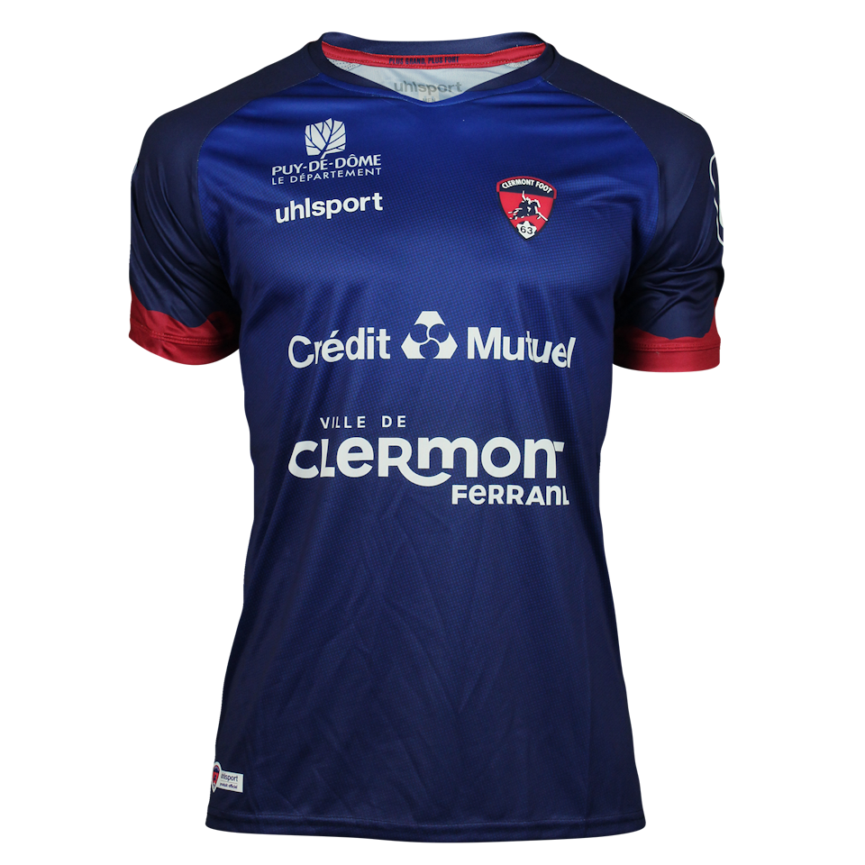Maillot de Muhammed Cham Saracevic (Clermont Foot 63)