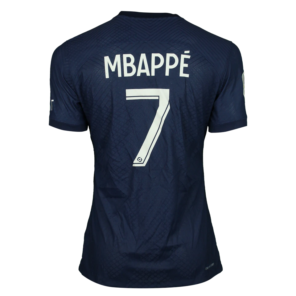 Maillot de Kylian Mbappé (Paris Saint-Germain)
