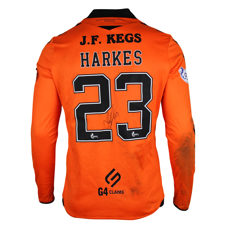 Dundee United-Trikot von Ian Harkes