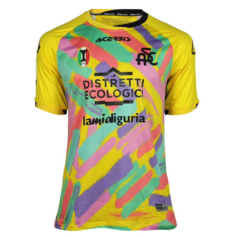 Emil Holm Spezia Calcio shirt