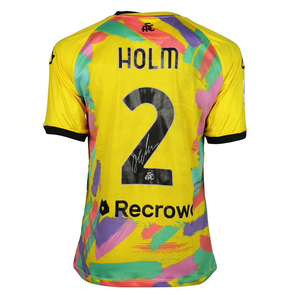 Emil Holm Spezia Calcio shirt