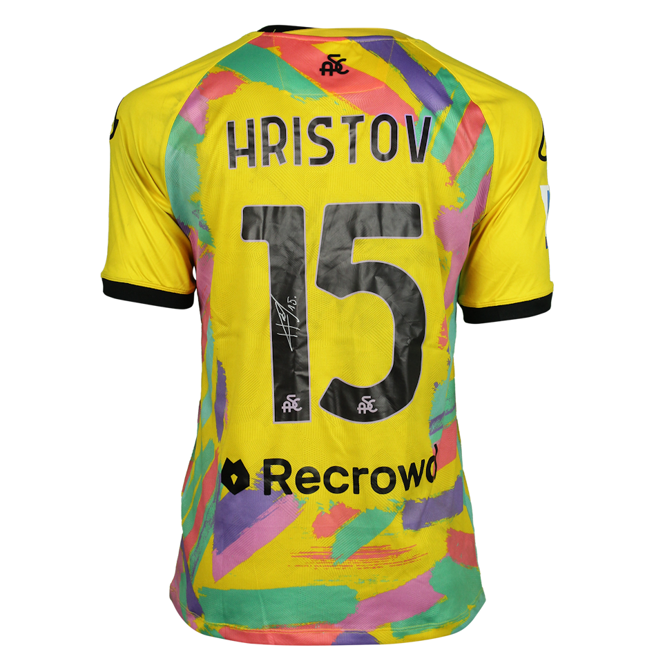 Petko Hristov Spezia Calcio jersey