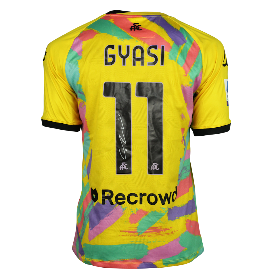 Emanuel Quartsin Gyasi Spezia Calcio jersey