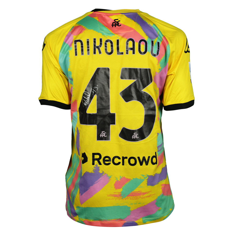 Dimitrios Nikolaou Spezia Calcio shirt