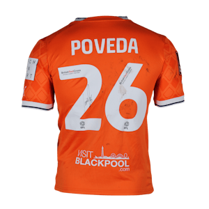 Ian Carlo Poveda-Ocampo Blackpool shirt