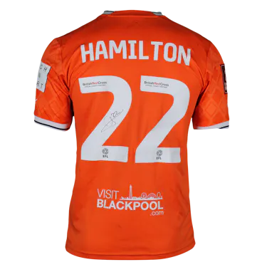 Shirt van CJ Hamilton Blackpool