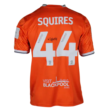 Shirt van Will Squires Blackpool