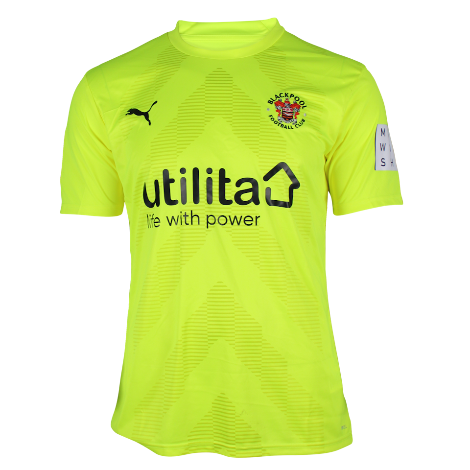 Daniel Grimshaw Blackpool shirt