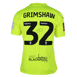 Daniel Grimshaw Blackpool shirt