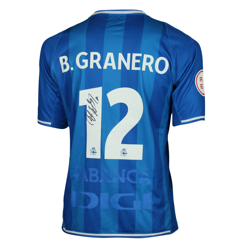 Borja Granero Ninerola RC Deportivo camisa.