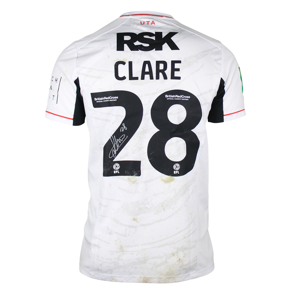 Sean Clare Charlton Athletic shirt