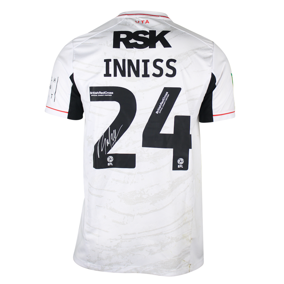 Ryan Inniss Charlton Athletic shirt