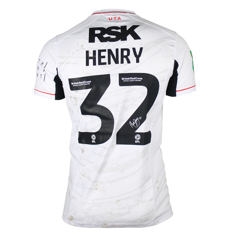Aaron Henry Charlton Athletic shirt