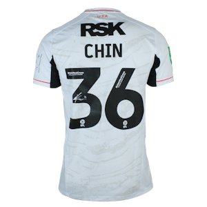 Richard Chin Charlton Athletic shirt