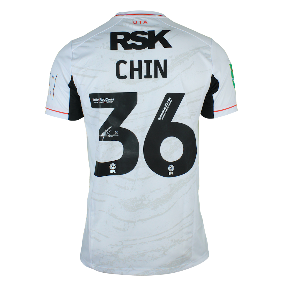 Richard Chin Charlton Athletic shirt