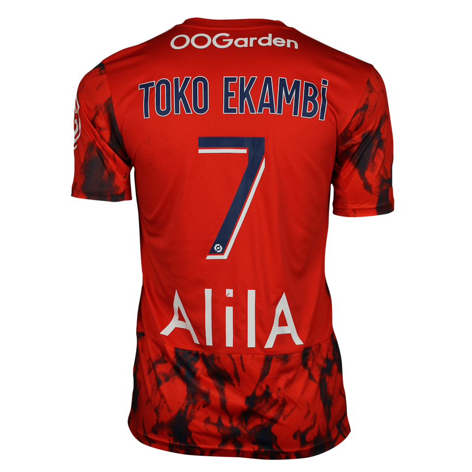 Karl Toko Ekambi Olympique Lyonnais shirt
