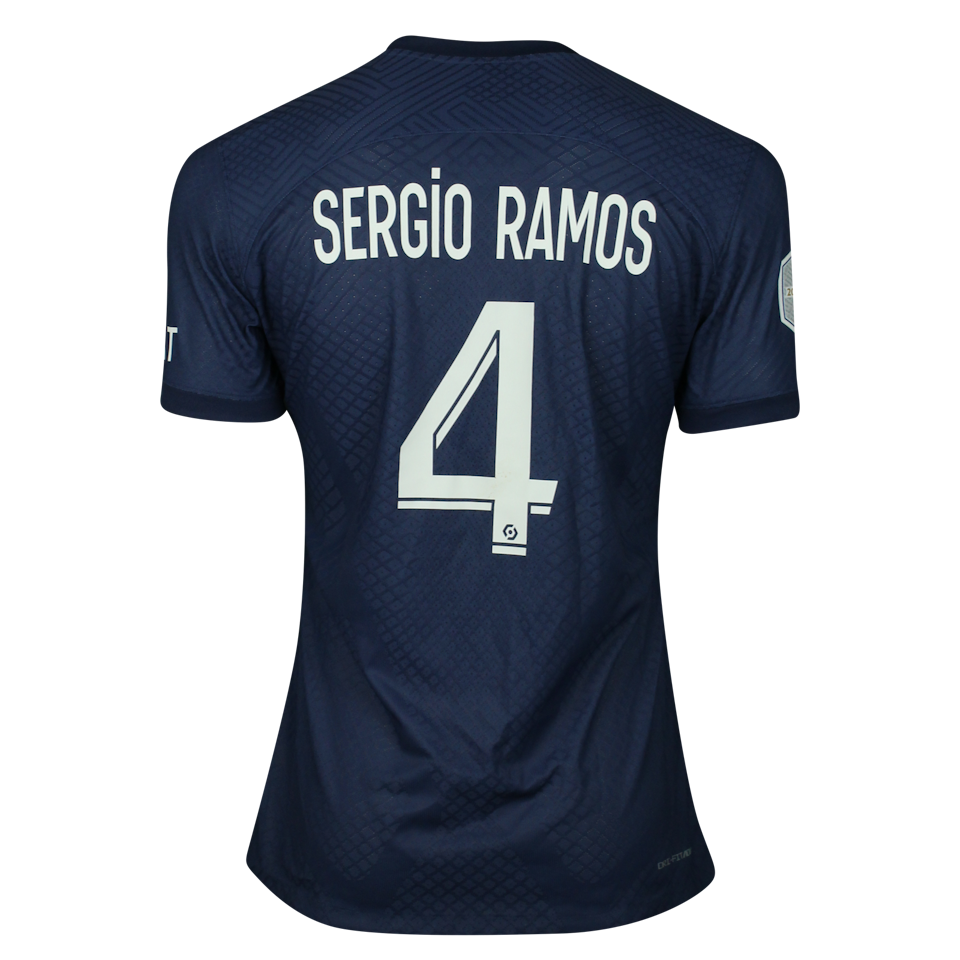 Sergio Ramos Paris Saint-Germain shirt