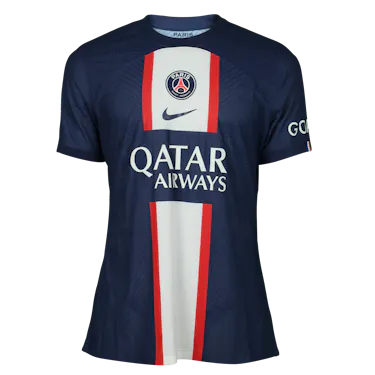 来自Paris Saint-Germain的El Chadaille Bitshiabu球衣