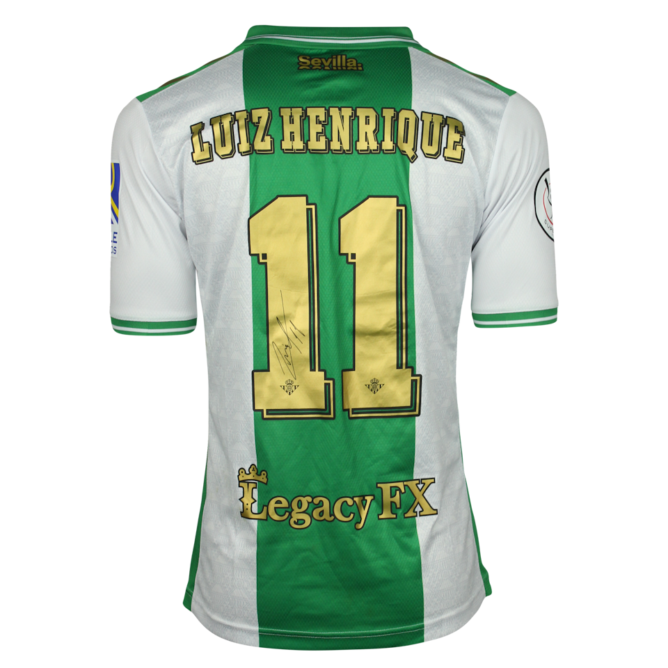 来自Real Betis的Luiz Henrique球衣