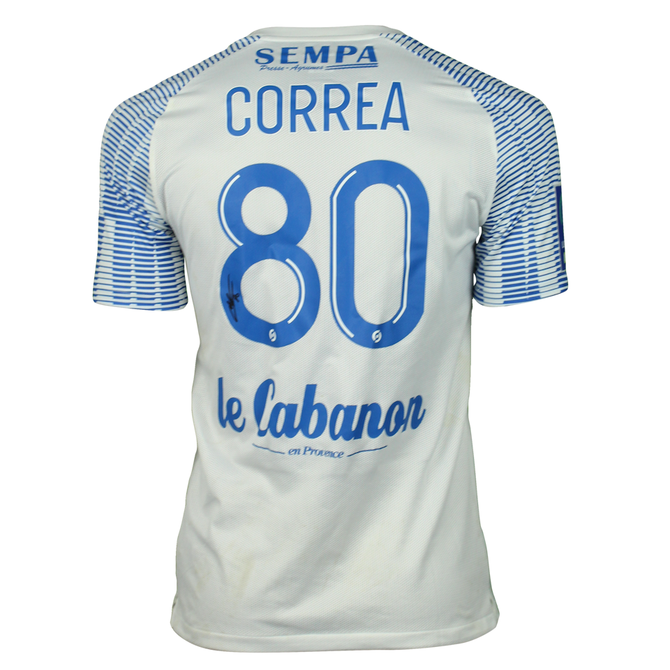 Maillot de Joris Correa (Grenoble Foot 38)
