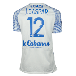 Maillot de Jordy Gaspar (Grenoble Foot 38)