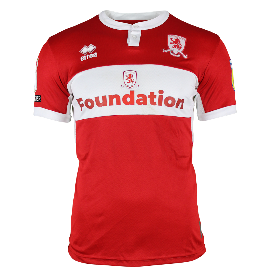 Hayden Hackney Middlesbrough shirt