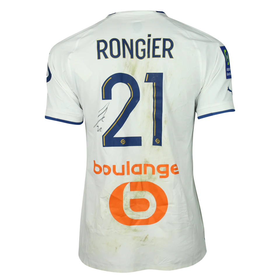 来自Olympique de Marseille的Valentin Rongier球衣