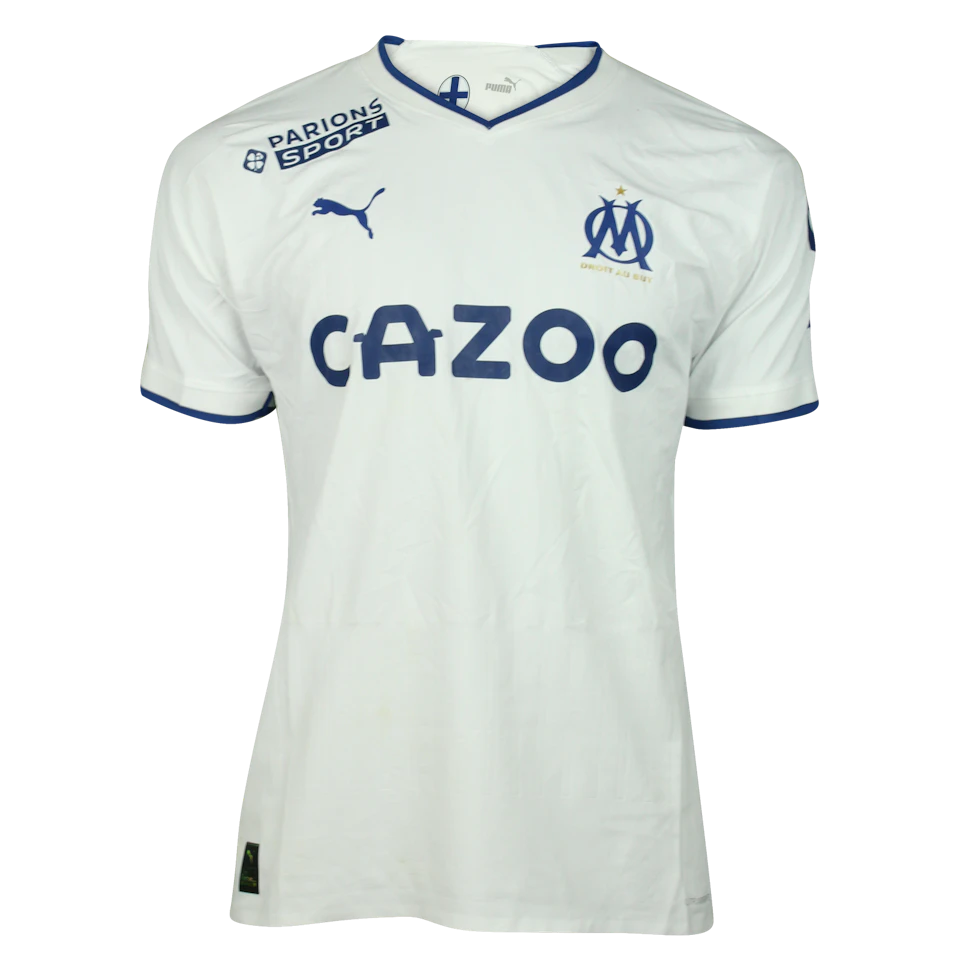 来自Olympique de Marseille的Valentin Rongier球衣