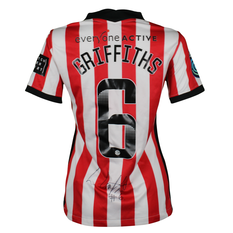 Sunderland Women 팀의 Louise Griffiths 셔츠