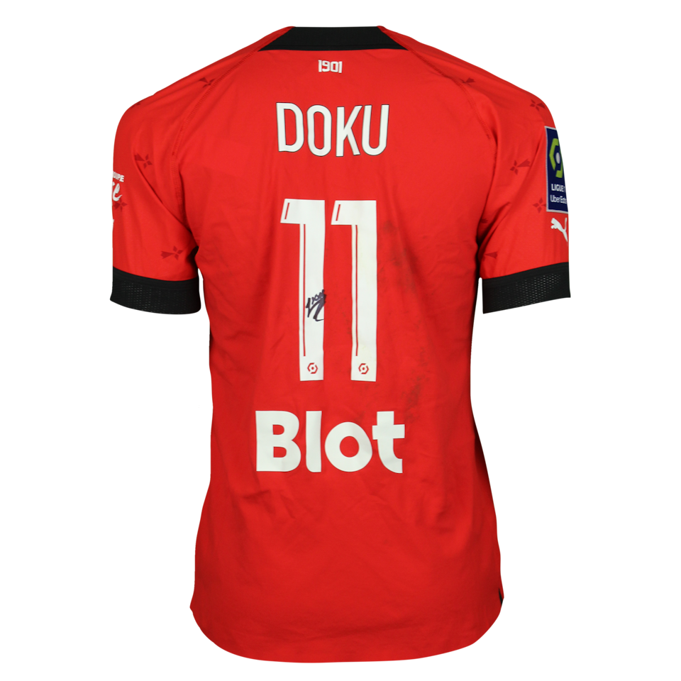 Jérémy Doku Stade Rennais F.C. jersey
