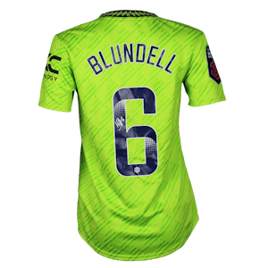 Hannah Jayne Blundell Manchester United WFC jersey