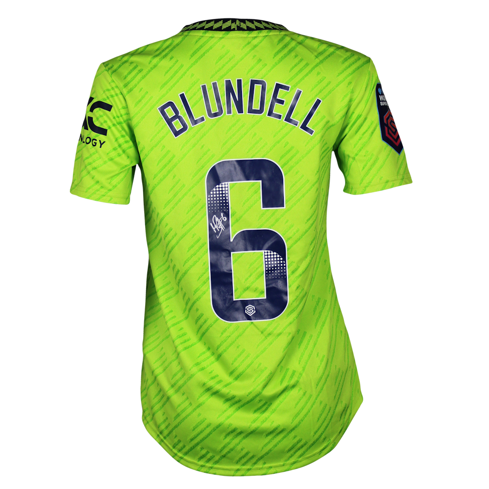 Hannah Jayne Blundell Manchester United WFC jersey