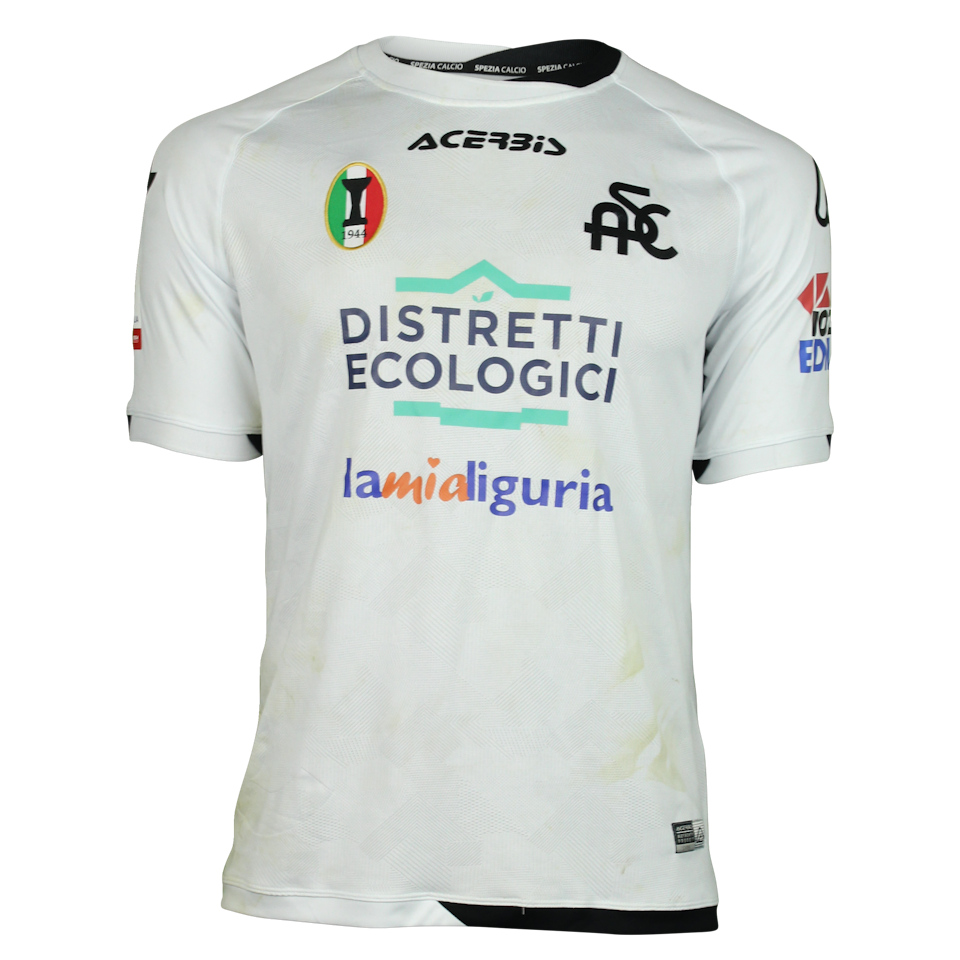Jakub Piotr Kiwior Spezia Calcio shirt